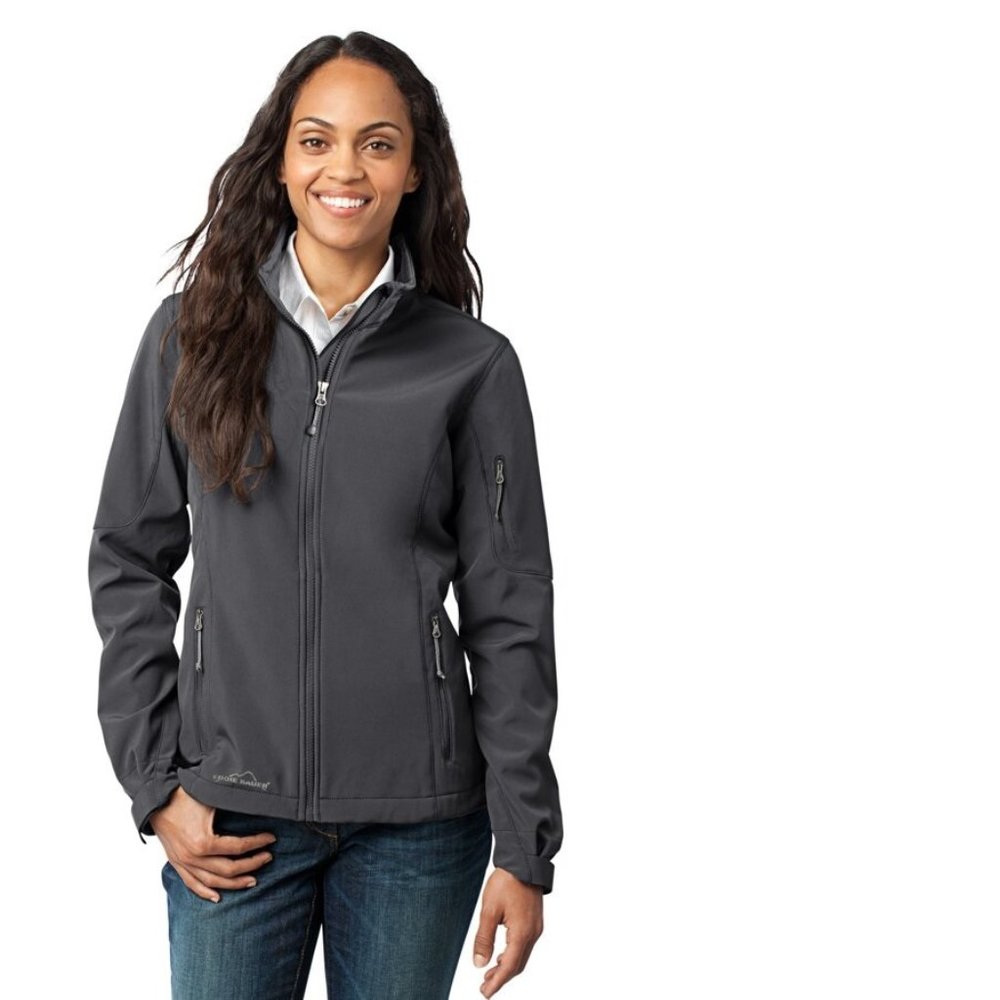 Eddie Bauer Women's Black Softshell Jacket (New).